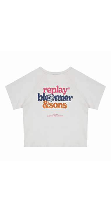 カラフルロゴ Tシャツ 詳細画像